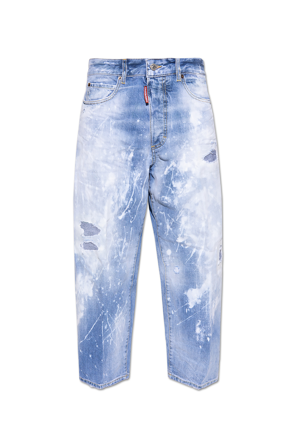 IetpShops LC - Blue 'L.A.' jeans Dsquared2 - Turtle Neck Pocket 